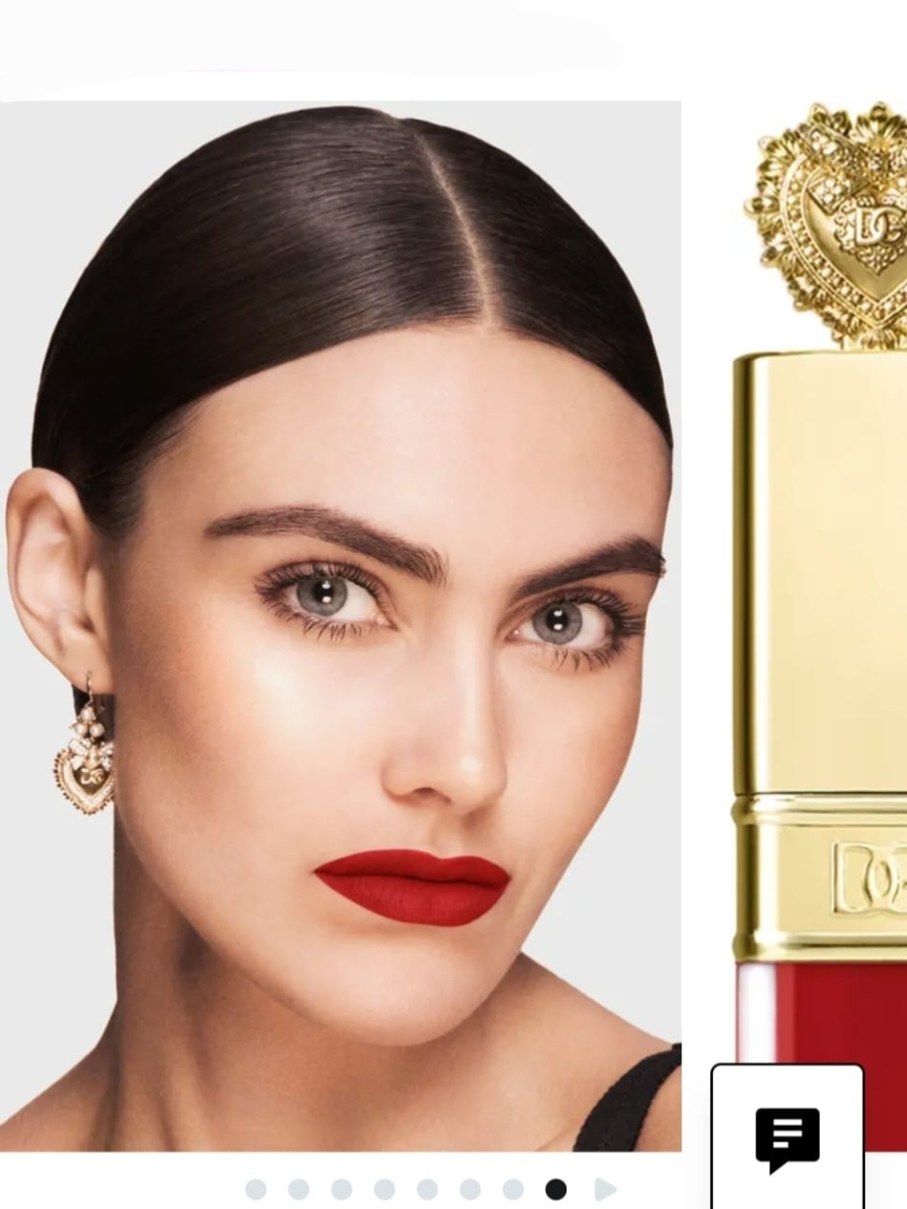 Dolce & Gabbana Classic Matte Lipstick in Bold Red